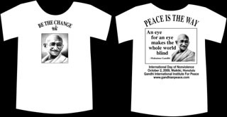 Gandhi T-shirt for Sale